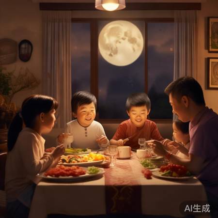 中秋团圆，温馨问候