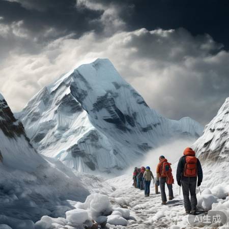 珠峰暴雪，敬畏自然