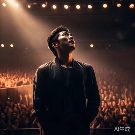 周深星光舞台，深情俄语演唱