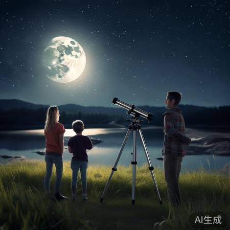 赏月观星，保护视力
