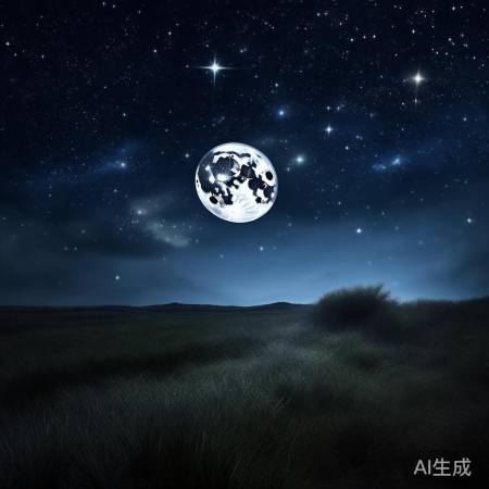 月亮伴星现身