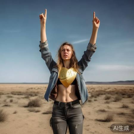 环保少女勇敢发声