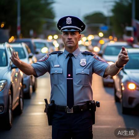 交警守护归家路