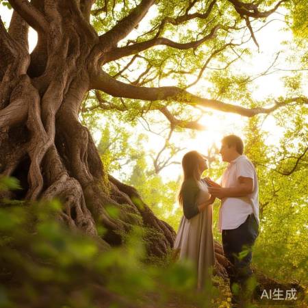 古树情缘,浪漫邂逅