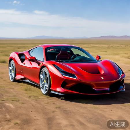 重庆妹子开法拉利闯内蒙古