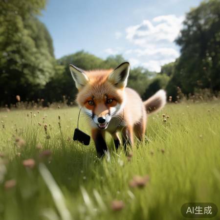 小狐狸手机掉草丛，寻而不得