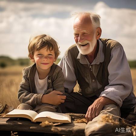 爷爷与发小真情陪伴