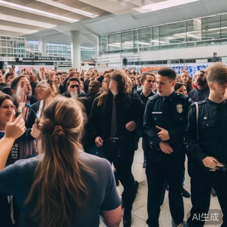 机场冲突惊众人