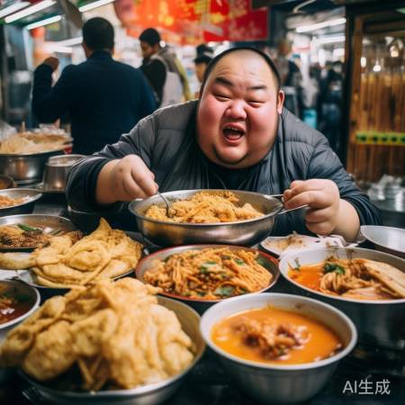 沙溢假期大变身：八天增重十斤，揭秘明星假期美食之旅