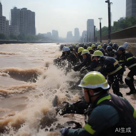 南宁邕江大堤险情紧急