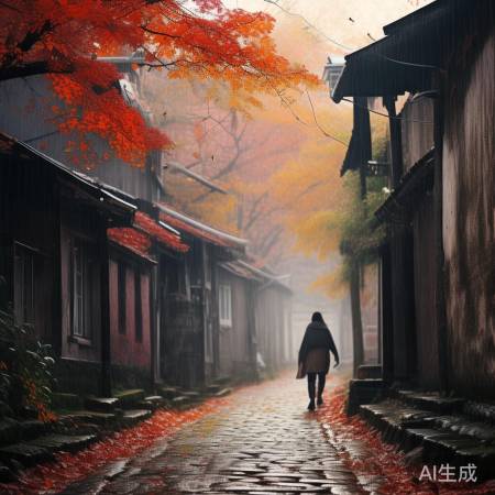 北方秋雨连绵，感受深秋韵味