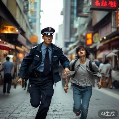 辽宁警方抓获穿拖鞋逃跑嫌疑人