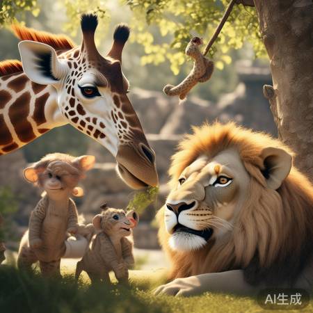 关爱动物,幸福共生