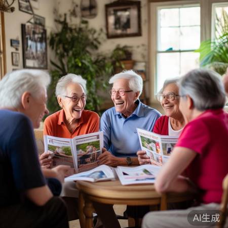 老年生活丰富多彩