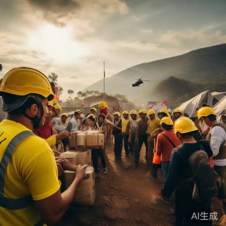 救援行动,团结互助