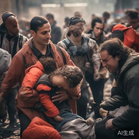 勇敢老师无私志愿，温暖瞬间照人