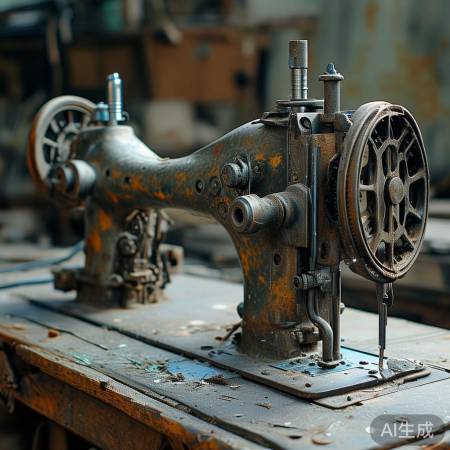 残缺缝纫机,抗联故事存。