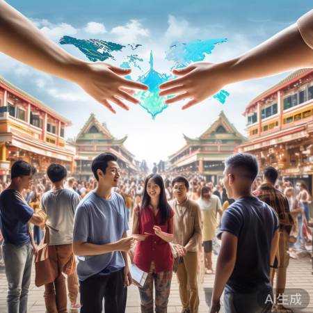 两岸交流,提升实力,促和平