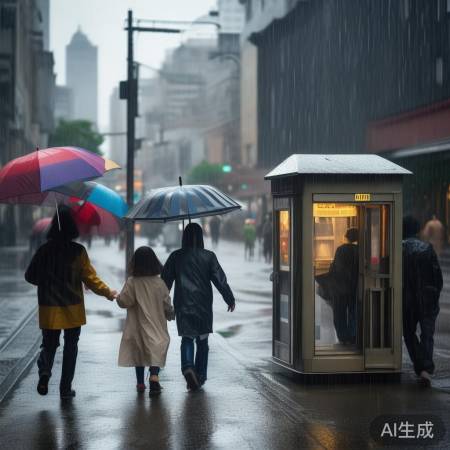 暴雨来临,注意安全防范