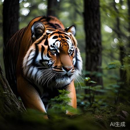 东北虎完达山一号现身黑龙江