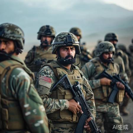 巴阿冲突,自卫反击