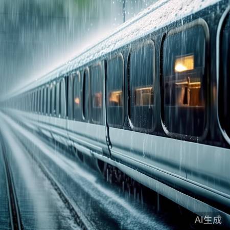 高铁雨中平稳行,外国游客惊叹!