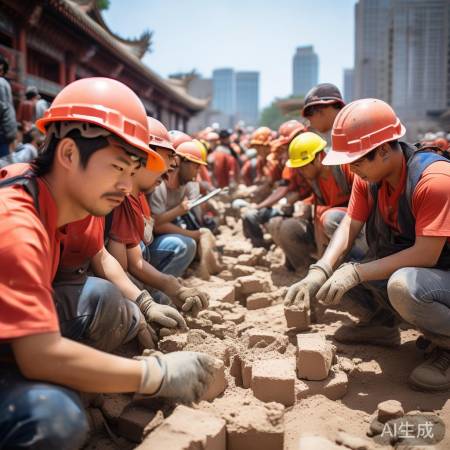 默默英雄筑中国馆