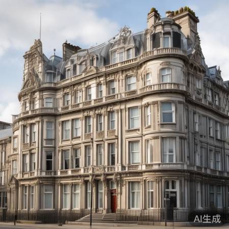 伦敦首相官邸外观华丽,内部简朴