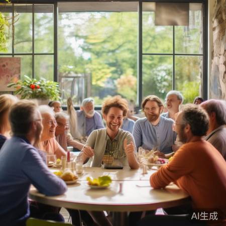 养老院成年轻人向往地