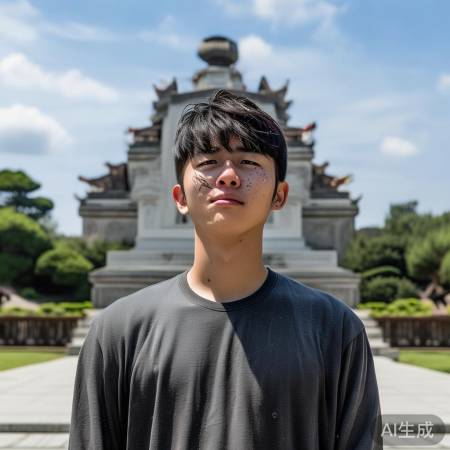 台湾青年泪洒吴石墓