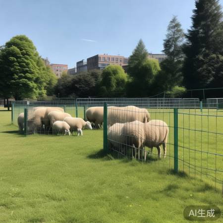 绿化带保护，规范羊群放牧