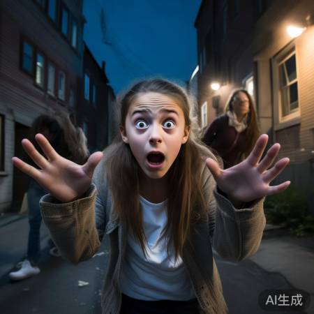 小芳呼救,邻居报警