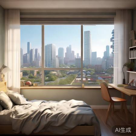 市中心新宿舍,出行便利