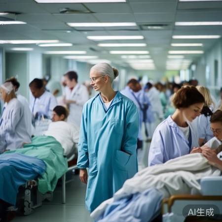 医院员工齐心协力