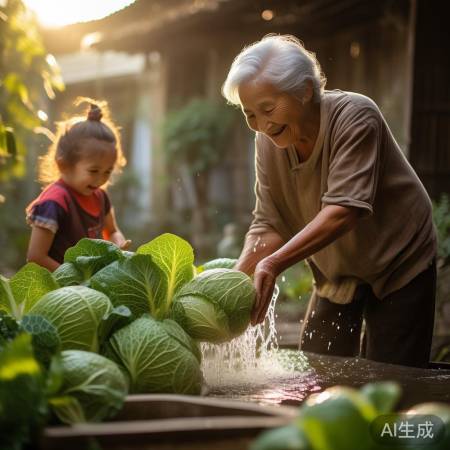 东北囤秋菜现场：热闹非凡，人山人海