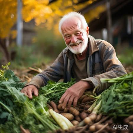 囤秋菜，笑对生活