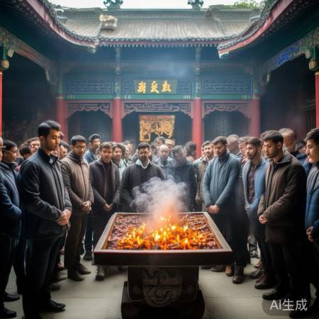 “天猫灵隐寺祈福抗寒”