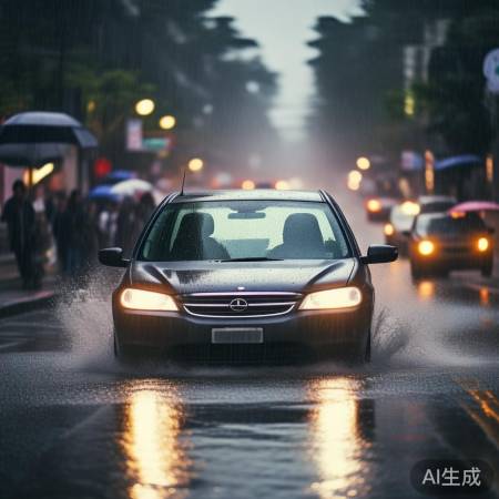 暴雨安全出行提示