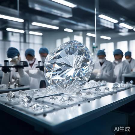 我国科技助力培育钻石飞跃