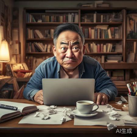 何炅自嘲写作困境