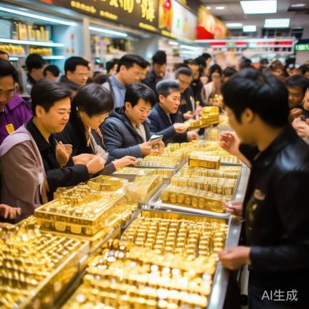 中国黄金消费引领全球