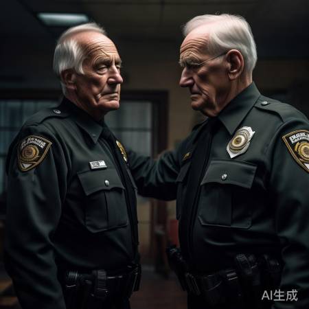 老警同袍,生命忠诚传奇