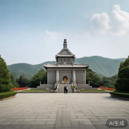 吴石墓前悼念人群络绎不绝