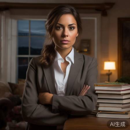 独立郭碧婷,家中的顶梁柱