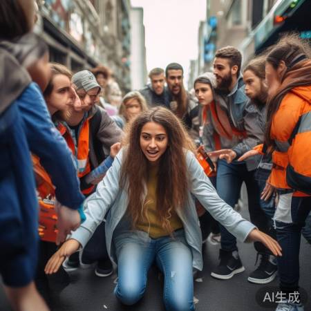 人性光辉,善良援手