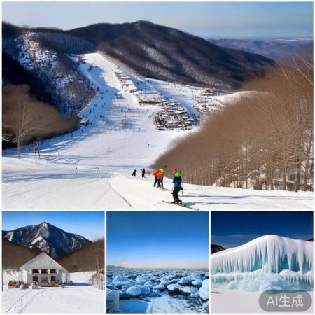 北京山区赏雪胜地