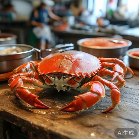 梭子蟹寄生虫真相：为何不能吃？揭秘食品安全谣言
