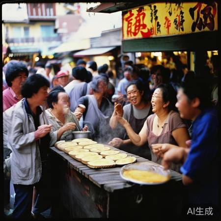 排队成社交，煎饼摊见证回忆