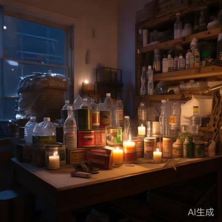 储备生活必需品防断电