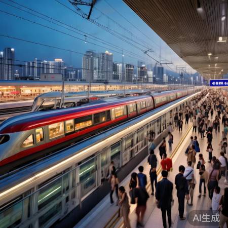 高铁缩短出行时间,推动地区发展